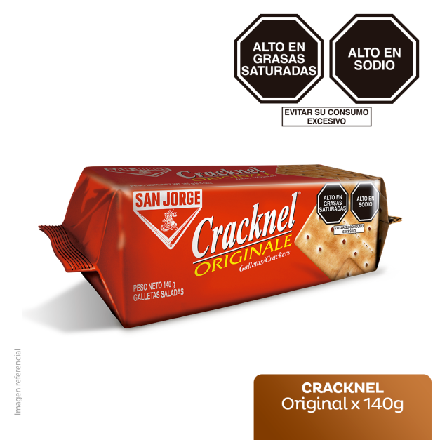 CRACKNEL ORIGINAL TACO X 140G - SAN JORGE