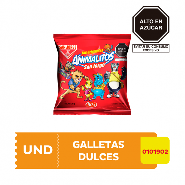 Animalitos x 60g San Jorge