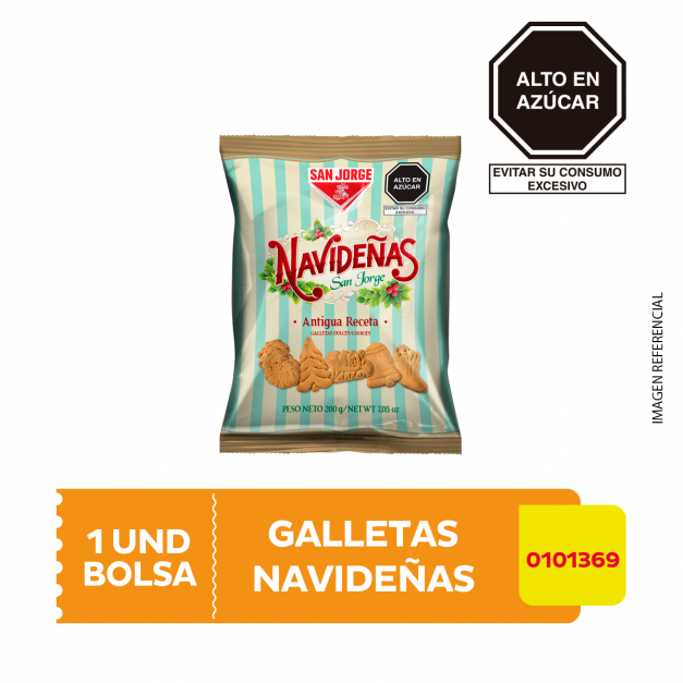Galleta navideña San Jorge x 200g