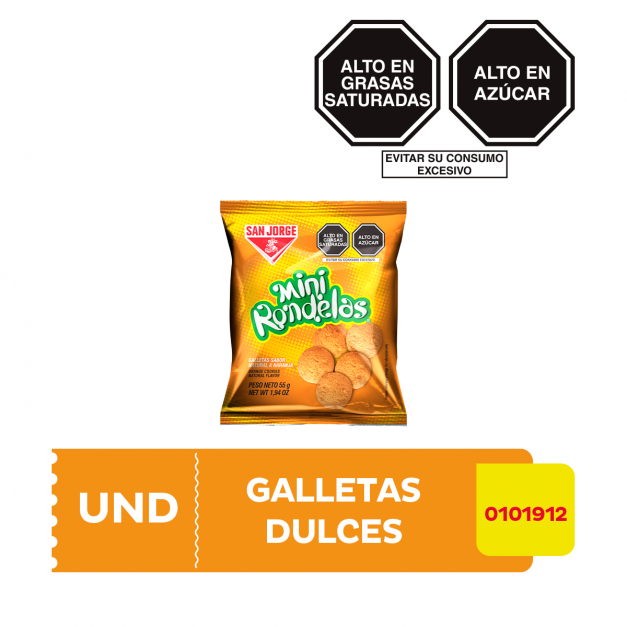 Mini Rondelas x 55g San Jorge