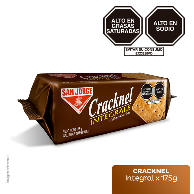 CRACKNEL INTEGRALE TACO X 175G - SAN JORGE