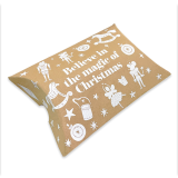 Caja Liner Almohada Blanca Navidad