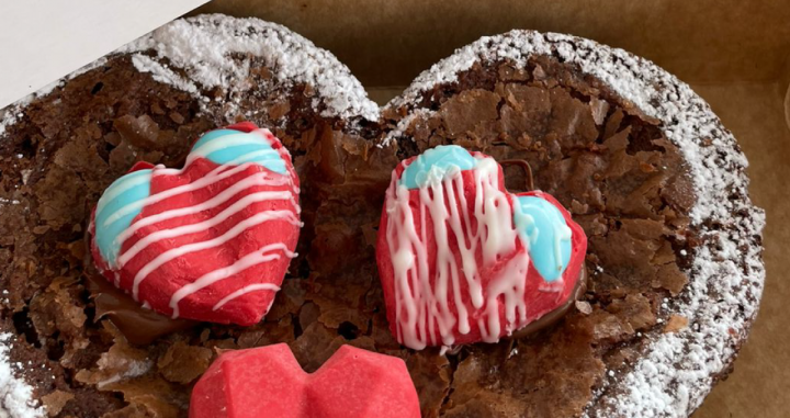 Receta: Brownies San Valentín