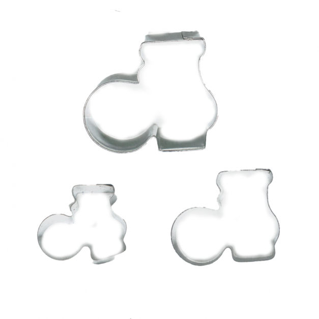 Cortador Lata Bota Navidad x3 und