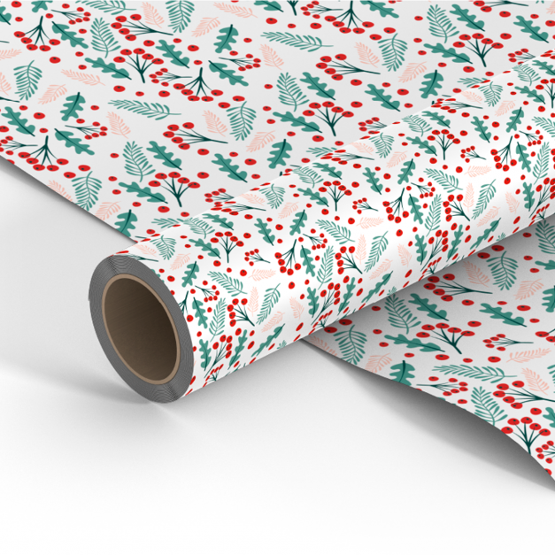 Bobina Greaseproof Floral Bravuu x50mt