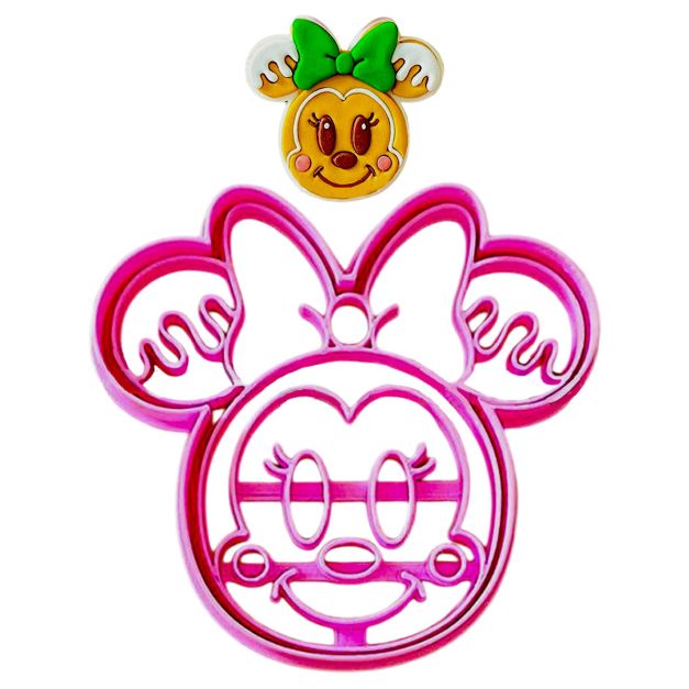 Cortador y Stamp Minnie Navidad