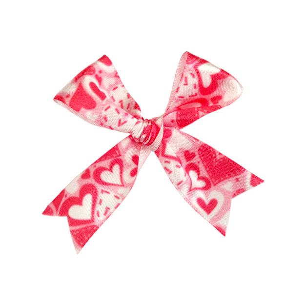 Set de 6 Lazos 2.5 cm San Valentín