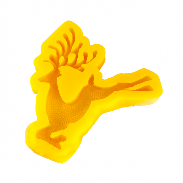 Molde De Silicona Reno Grande Navidad