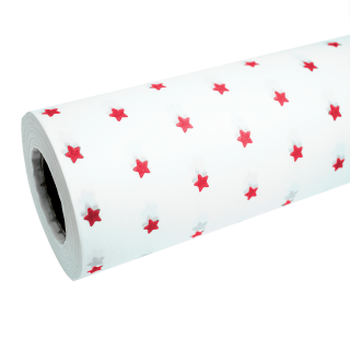 Bobina De Papel Seda Estrella Roja Bravuu