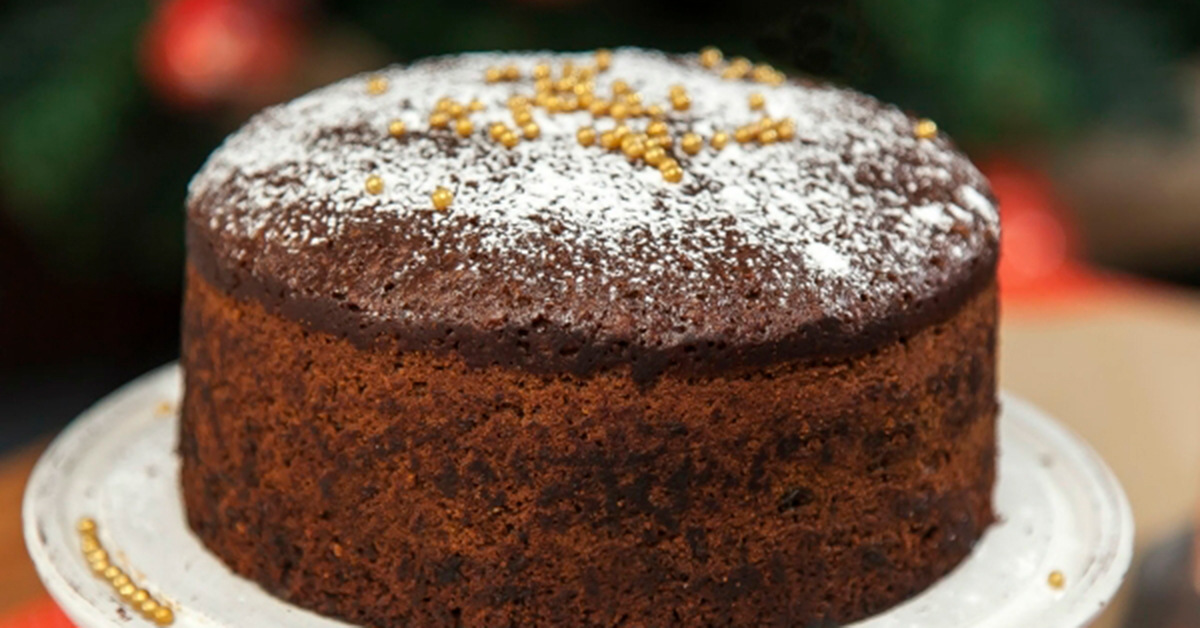 ¡Torta de Chocolate Navideña!