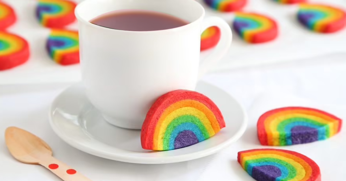 Receta: Galletas Arco Iris