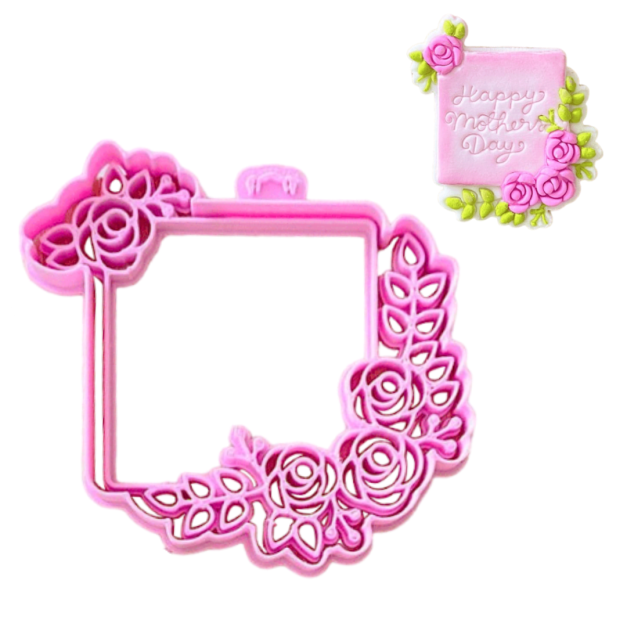 Cortador y Stamp Marco de Rosas
