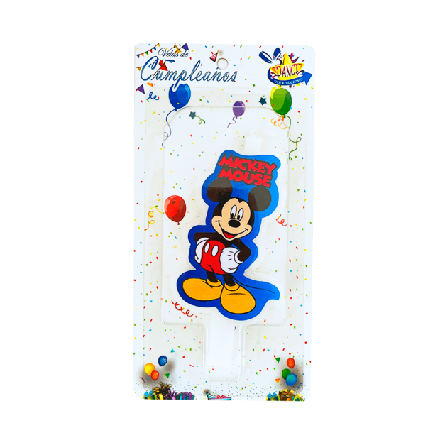 Vela con Diseño Mickey