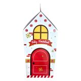 Caja Box Grande Con Cinta Blanca Navidad