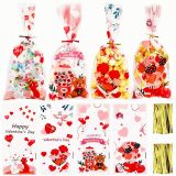 Set de 10 Bolsas Amor San Valentín