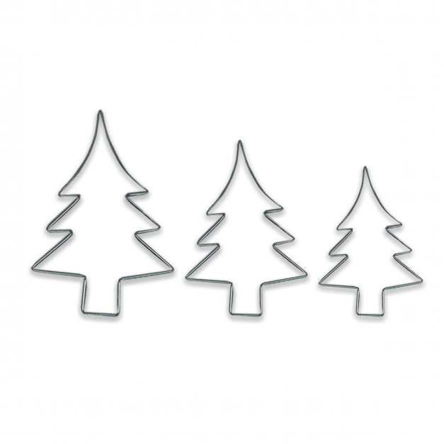 Cortador Lata Árbol de Navidad x3