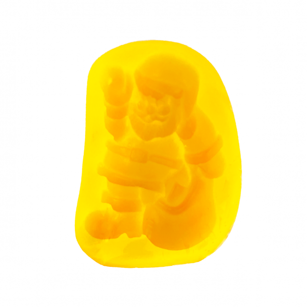 Molde De Silicona Papa Noel Regalos Navidad