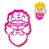 Cortador y Stamp Cupido Corazón Amor