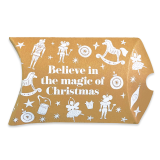 Caja Liner Almohada Blanca Navidad