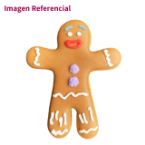 Cortador Lata Galleta de Jengibre Navidad x3 und