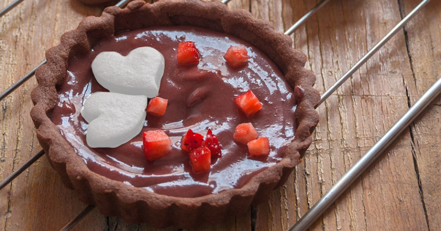 ¡Tartaleta de Dos Chocolates!