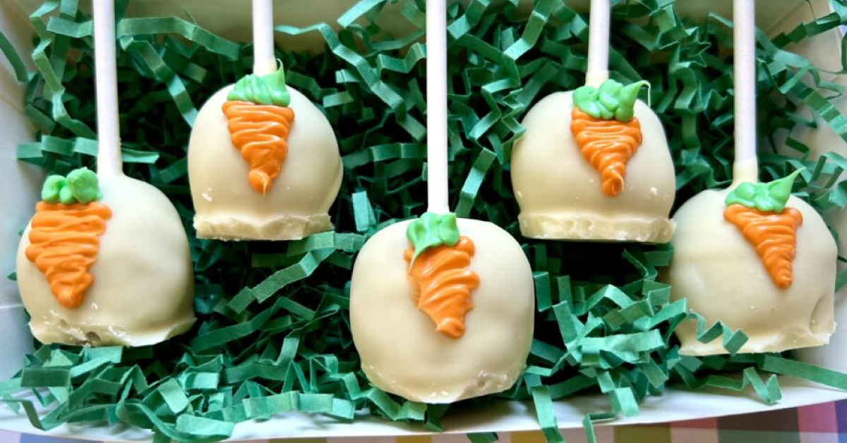 Cakepop de Carrot Cake para Pascuas