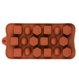 Molde Silicona Bombones Mix Formas x 18cav