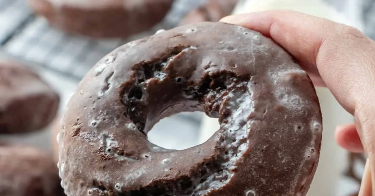 Receta: Donas de Chocolate Glaseadas para Papá