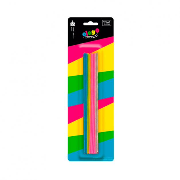 Velas Magicas Chispas Olego x18