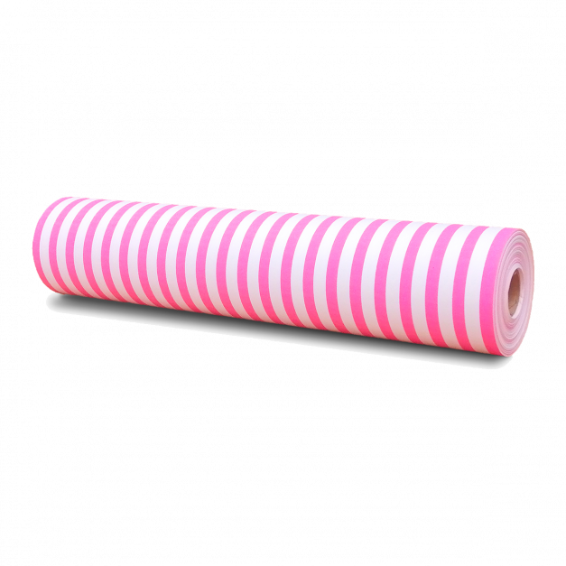 Bobina De Papel Bond Rayas Colores Varios Bravuu
