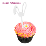Topper Acrílico Orejas Conejo Pascua