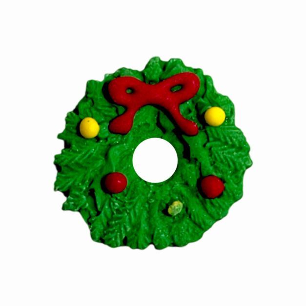 Pastillaje Navidad Corona De Adviento