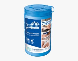 Paños humedos de Amonio Cuaternario 3ra generación