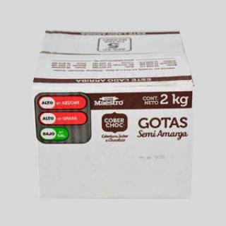 COBERCHOC GOTAS SEMIAMRGO 2 KG