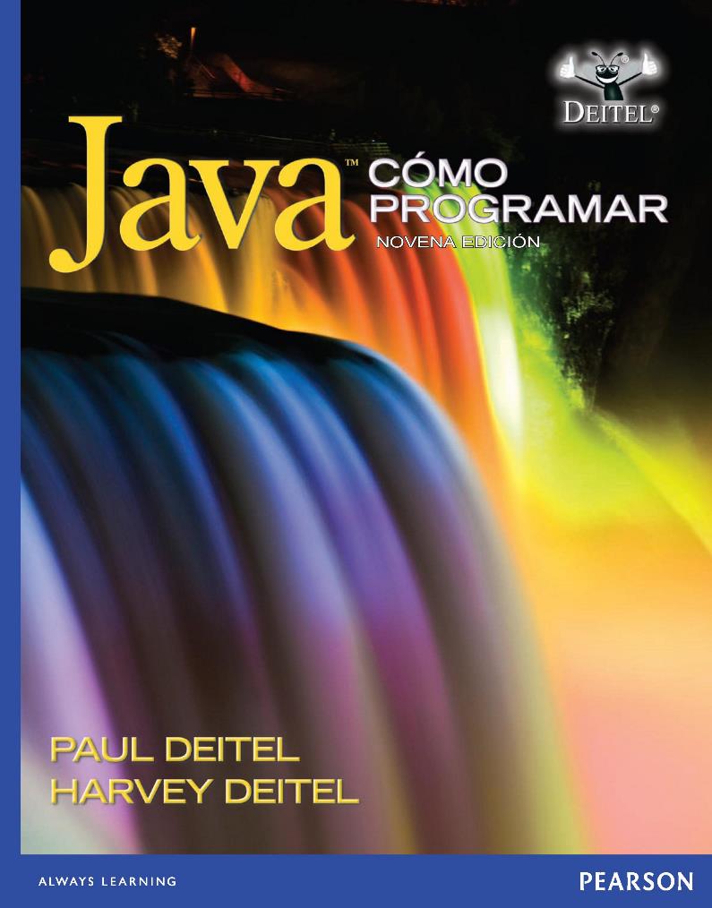 Cómo programar en Java, 9na Edición – Paul Deitel