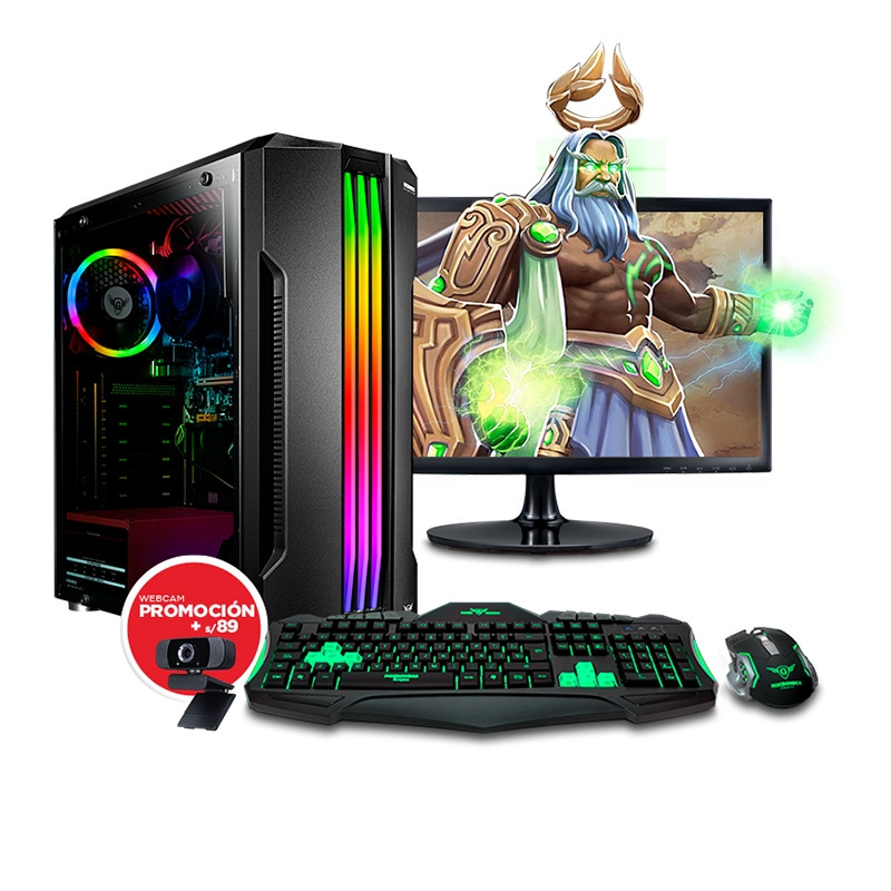 Computadora Core i7 Enkore 3.4ghz, Monitor 24" Full HD, 8GB,SSD 480GB