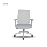 Silla De Oficina Ergonómica Musk Gerente Syncro Gris