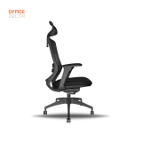 Silla Ergonómica Reclinable Con Slider Brazo 4D. Loop Negro