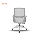 Silla De Oficina Ergonómica Musk Gerente Syncro Gris