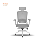 Silla Ergonómica Reclinable Con Slider Brazo 4D. Loop Gris