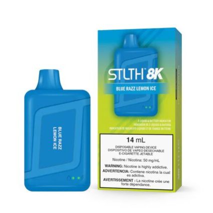 STLTH 8K- 8000PUFF - BLUE RAZZ LEMON ICE