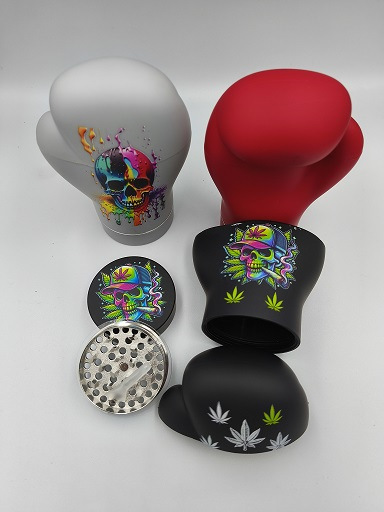 GRINDER ACRILICO GUANTES CALAVERA