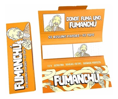 Papel Fumanchú 1 1/4 Con Tips