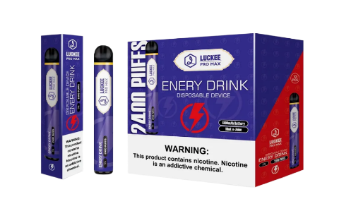 VAPEADOR ELECTRONICO PRO MAX ENERGY DRINK 2.4K