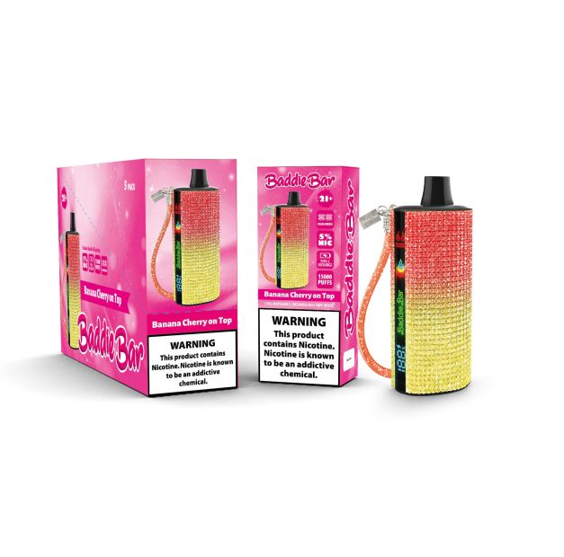 BADDIE BAR VAPE - BANANA CHERRY ON TOP