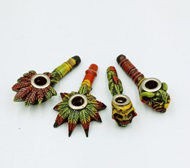 Pipas Rastas de Resina Mediana