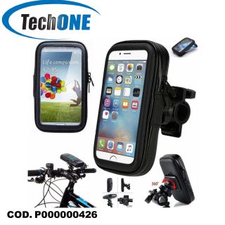 Soporte Moto Bicicleta Estuche Impermeable Para Celular