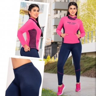 CONJUNTO HARTEMISAX50 MARINO-FUCSIA -XG