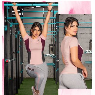 CAMISETA DARYAX55 ROSADO -M