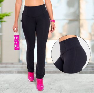 PANTALON CONTROL ABDOMEN NEGRO-P